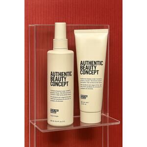 Authentic Beauty Concept Blow Dry Primer & Shaping Cream Set Hair Styling Bundle